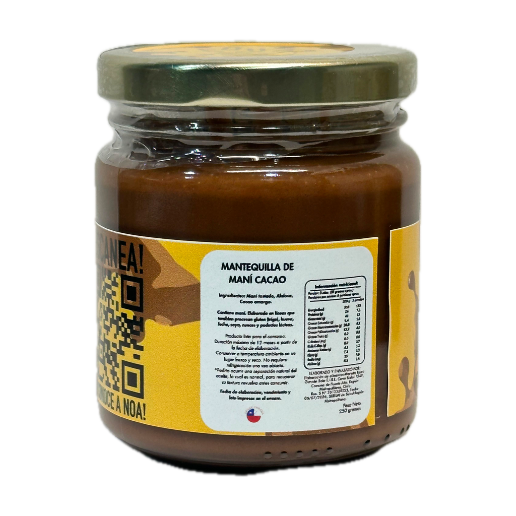 Mantequilla de Maní Choco 250 g
