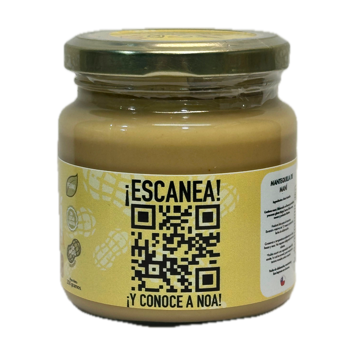 Mantequilla de Maní Cremosa 250 g