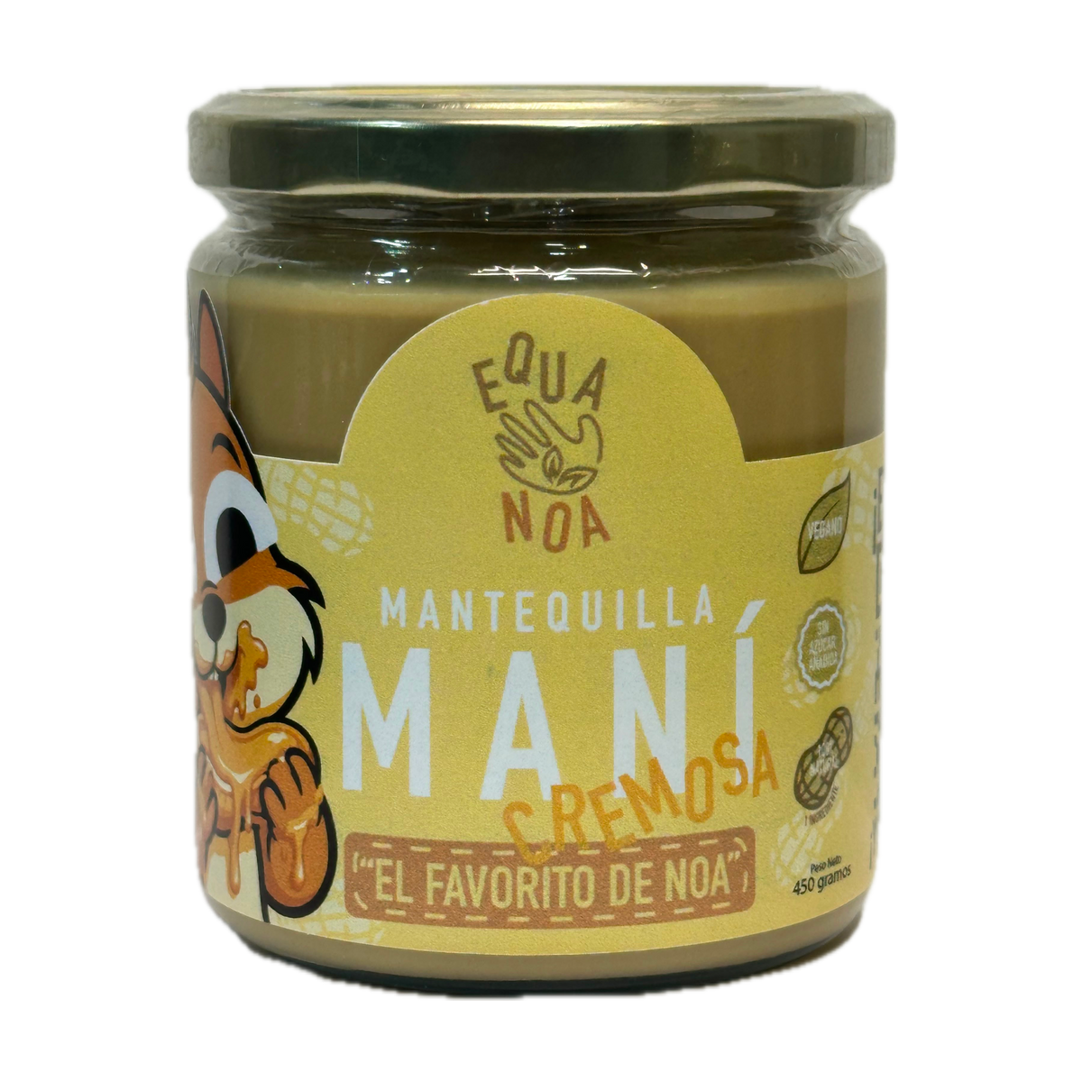 Mantequilla de Maní Cremosa 450 g
