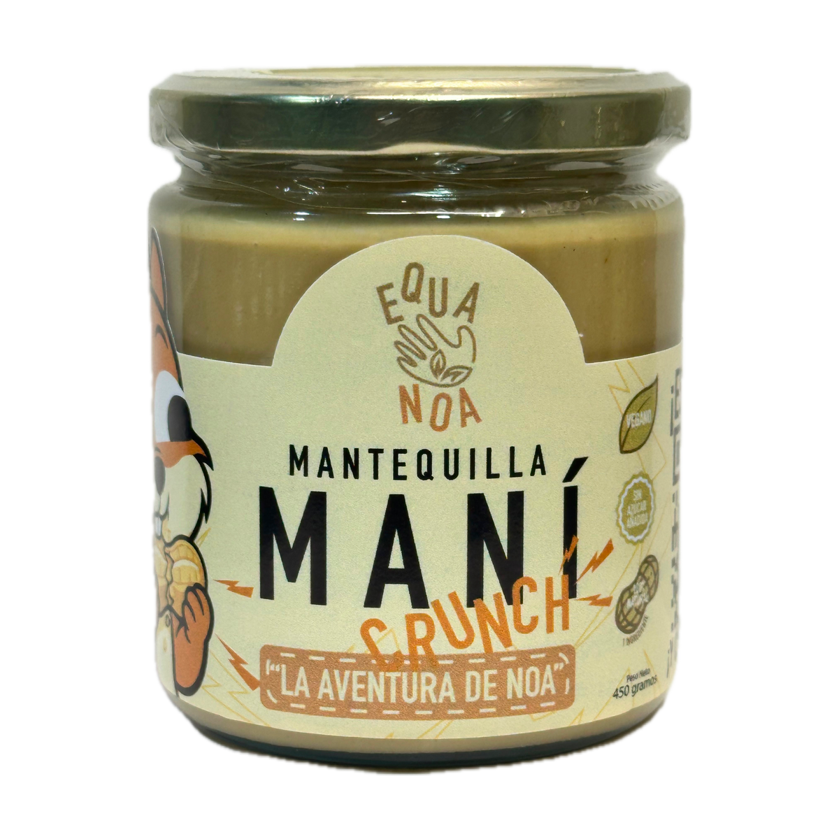 Mantequilla de Maní Crunch 450 g