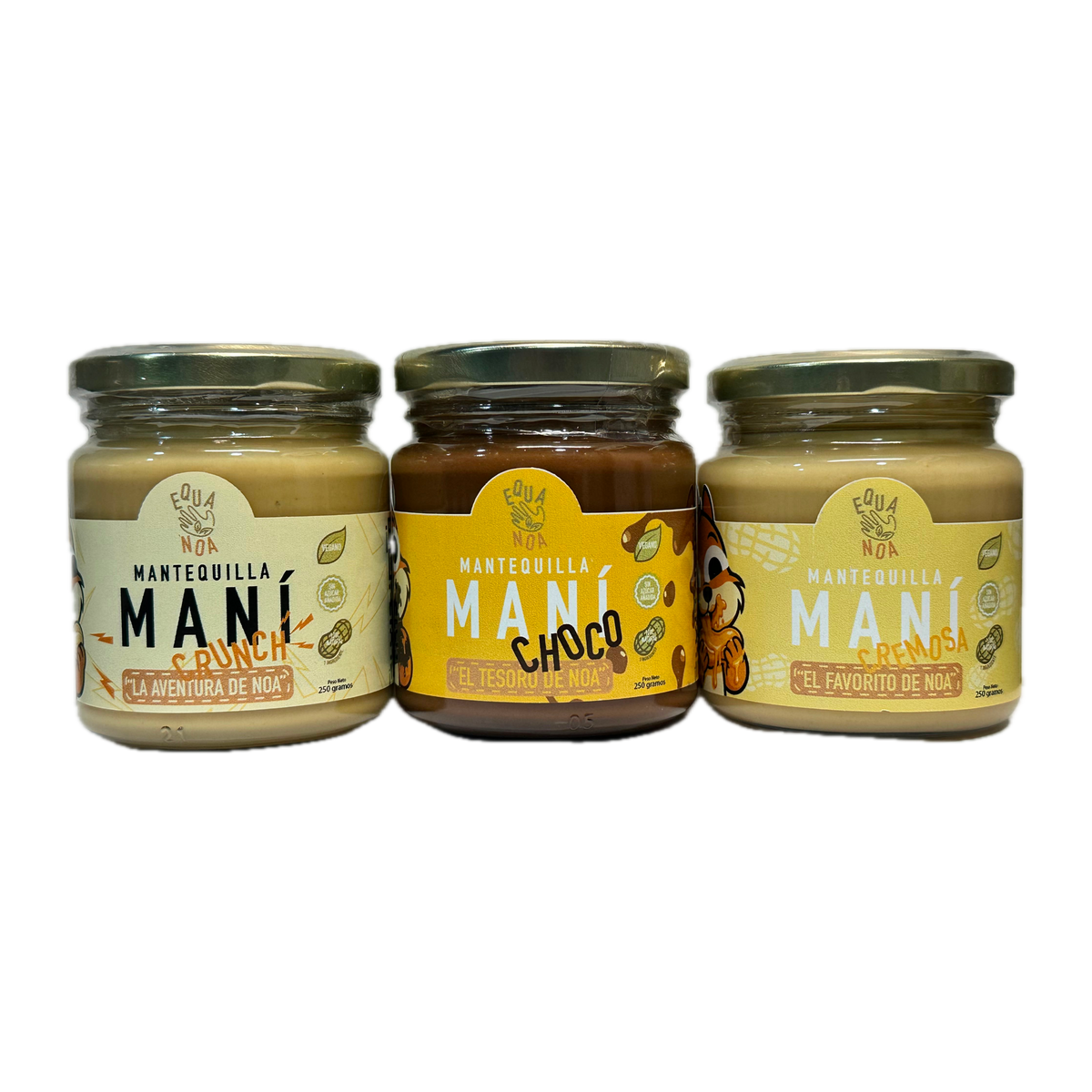 Trilogía Maní 250 g