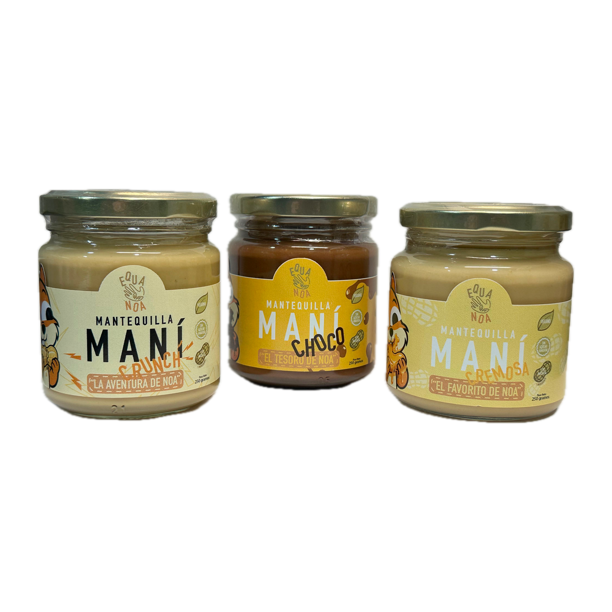 Trilogía Maní 250 g